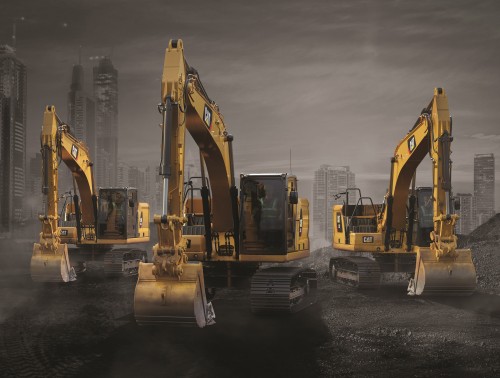 Cat New Hex excavators